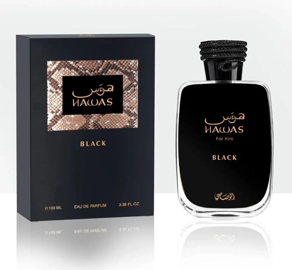Rasasi Hawas Black For Men Eau De Parfum 100 ml